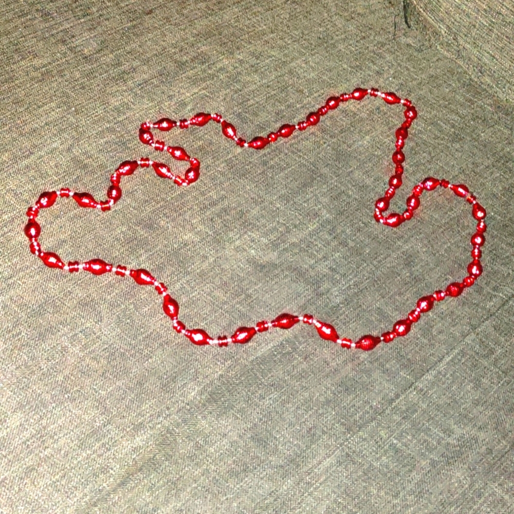Red Bead Necklace
